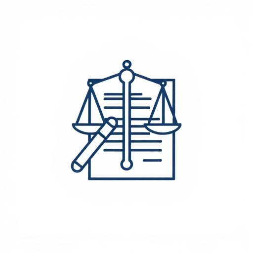 Icon depicting a legal agreement